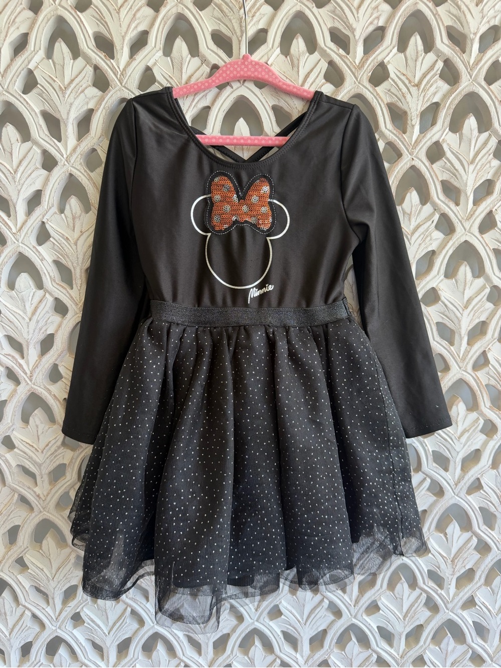 Disney Minnie Mouse Girls Leotard Tutu Dress 4T